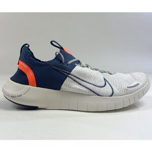 Nike Free RN FK Mens Gray Thunder Blue Shoes Sneakers Running Low FB1276-004